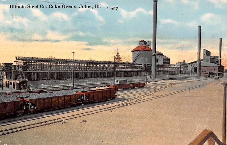 Industrial History Early rails came from England and Joliet Iron Works