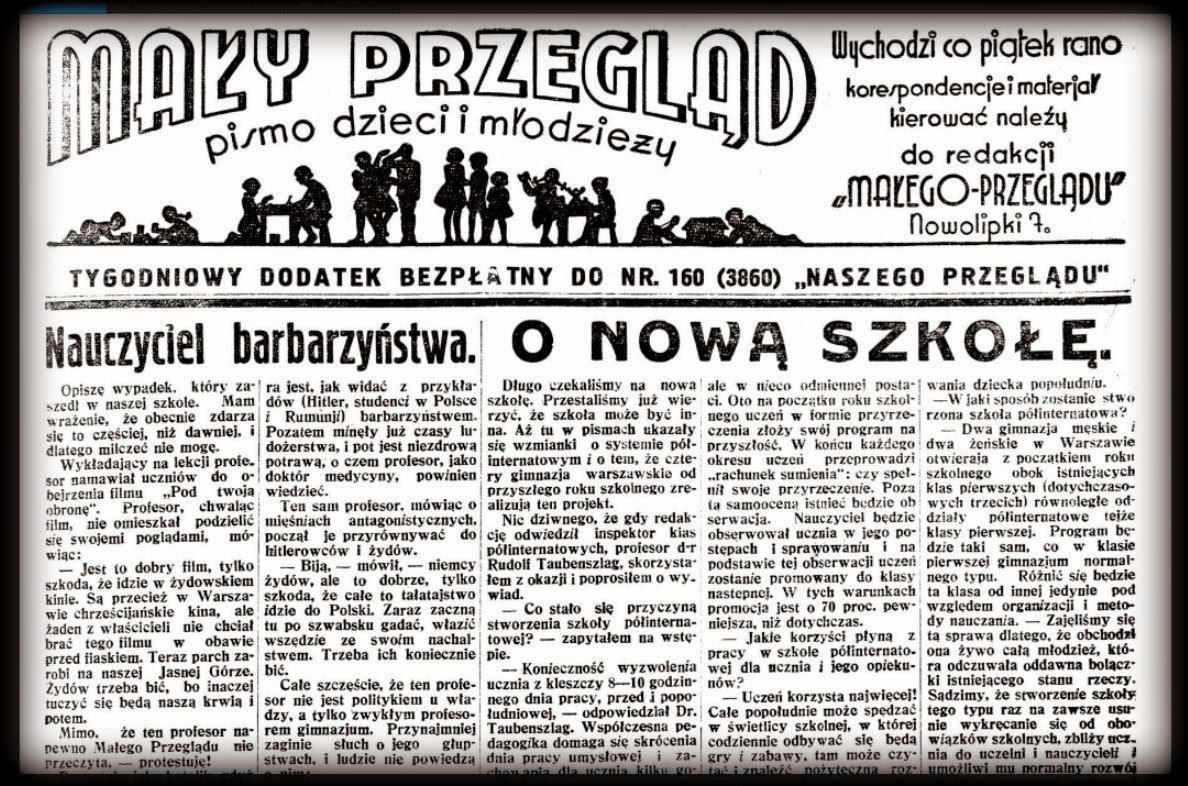 Jaki Był Adres Redakcji Małego Przeglądu Jim bao Today with ©opyright on all pictu®es and text: "Mały Przegląd