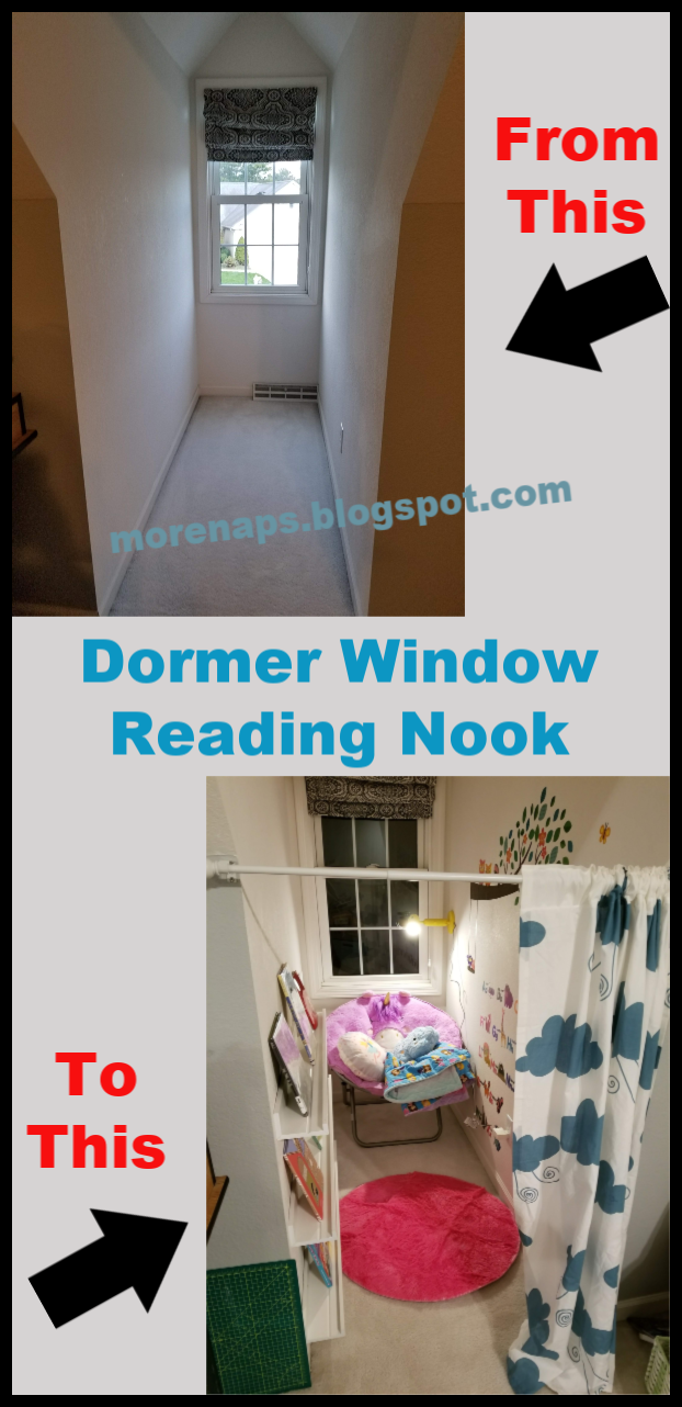 I Was Promised More Naps Diy Dormer Window Reading Nook For Kids