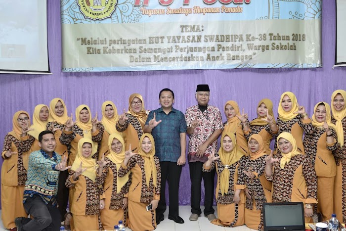 Ridho Ficardo Dukung Yayasan Swadhipa Majukan Pendidikan Di Lampung