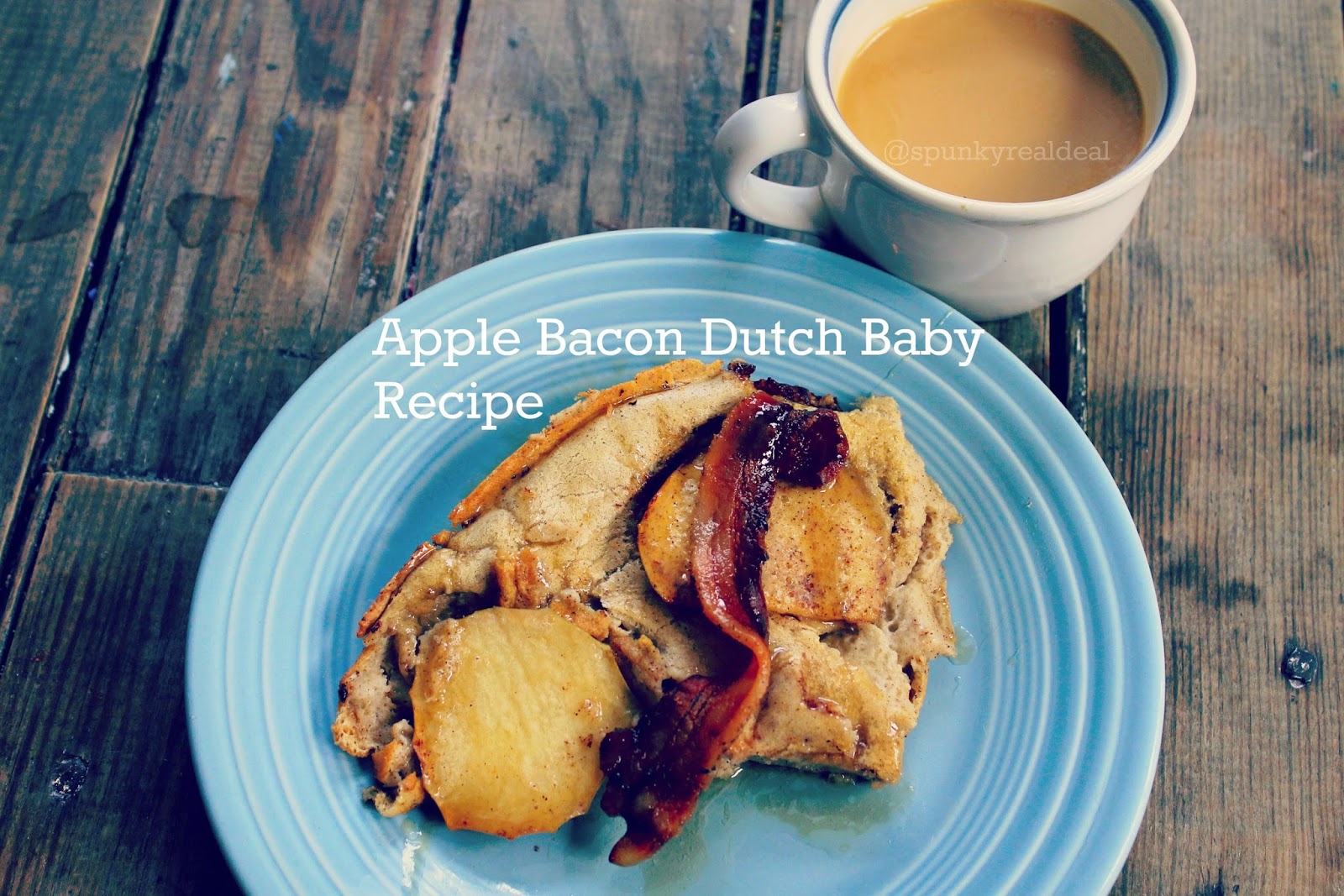 Apple Bacon Dutch Baby Recipe #nomnom