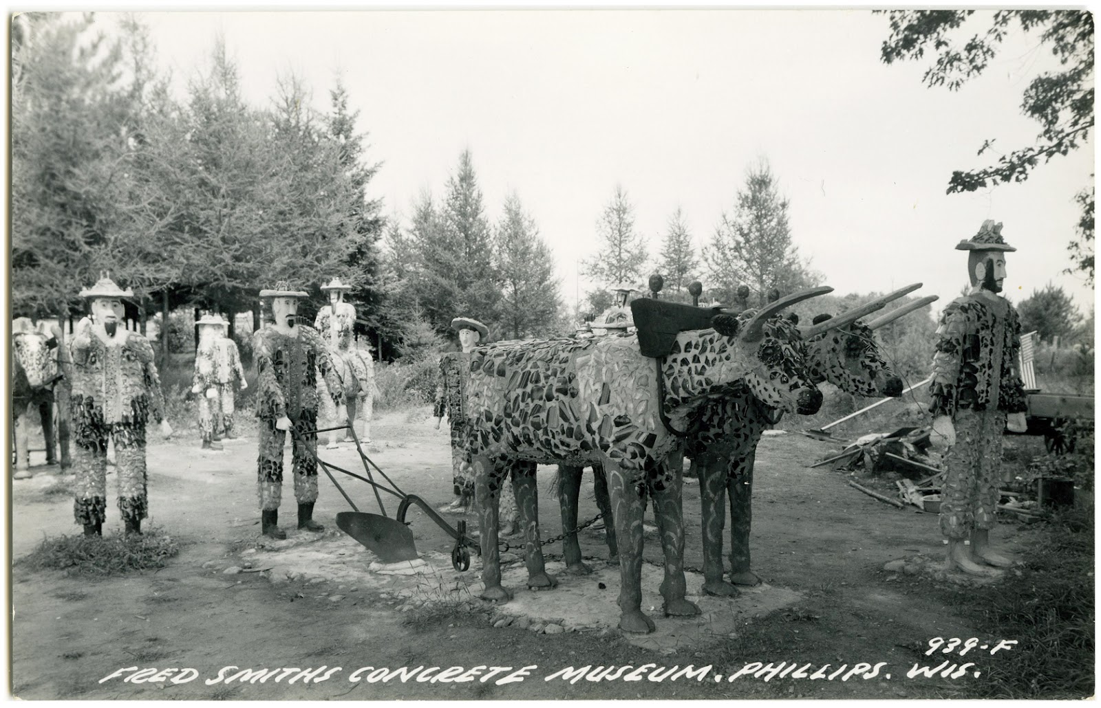The Wisconsin Project Found Fred Smiths Concrete Museum, Phillips, WI