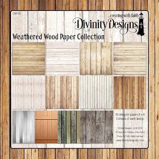 Divinity Designs LLC Weathered Wood Paper Collection