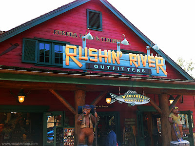 Rushin River Outfitters DCA Disney California Adventure shop