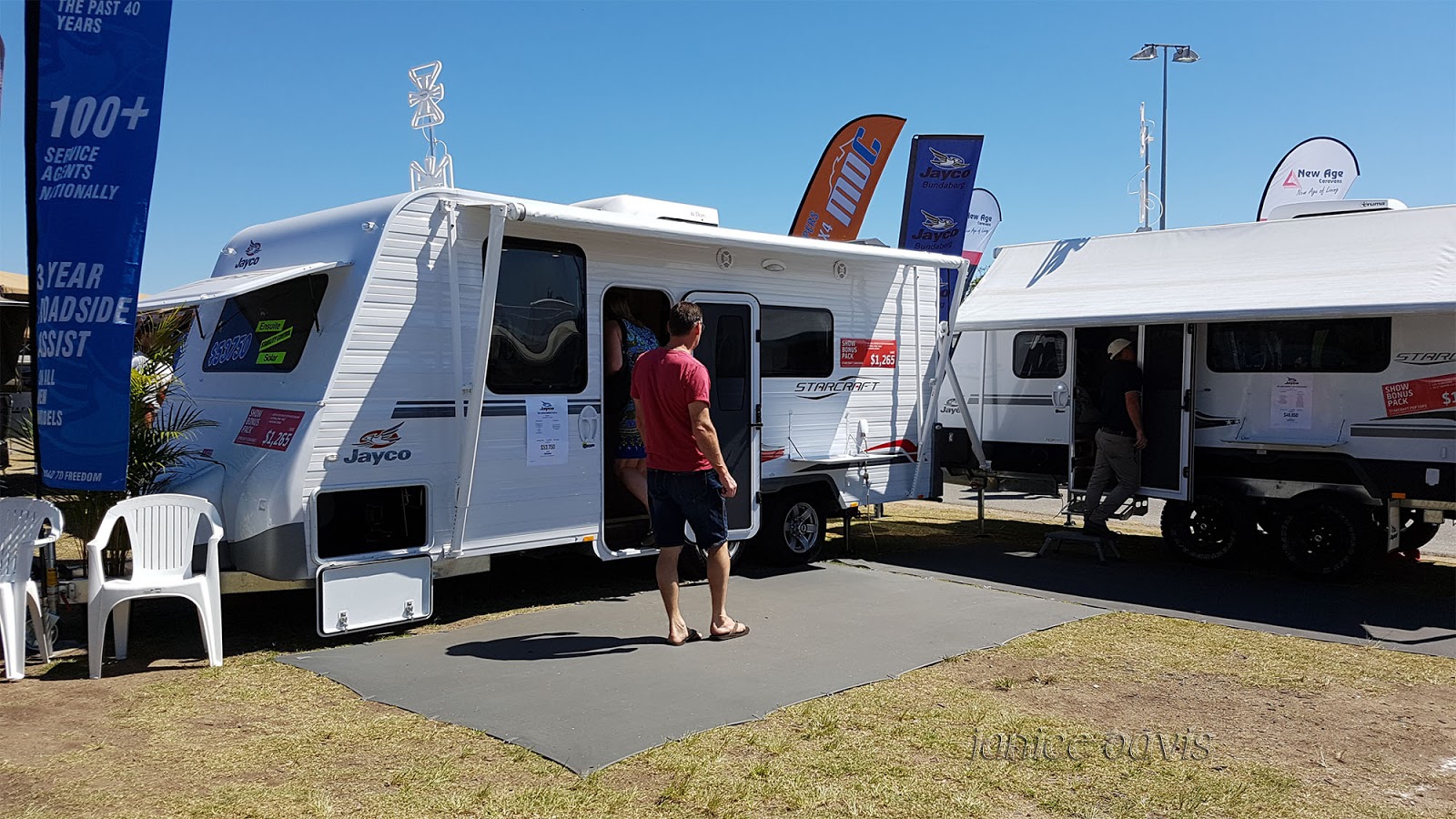 thoughts & happenings Rockhampton Caravan Show.