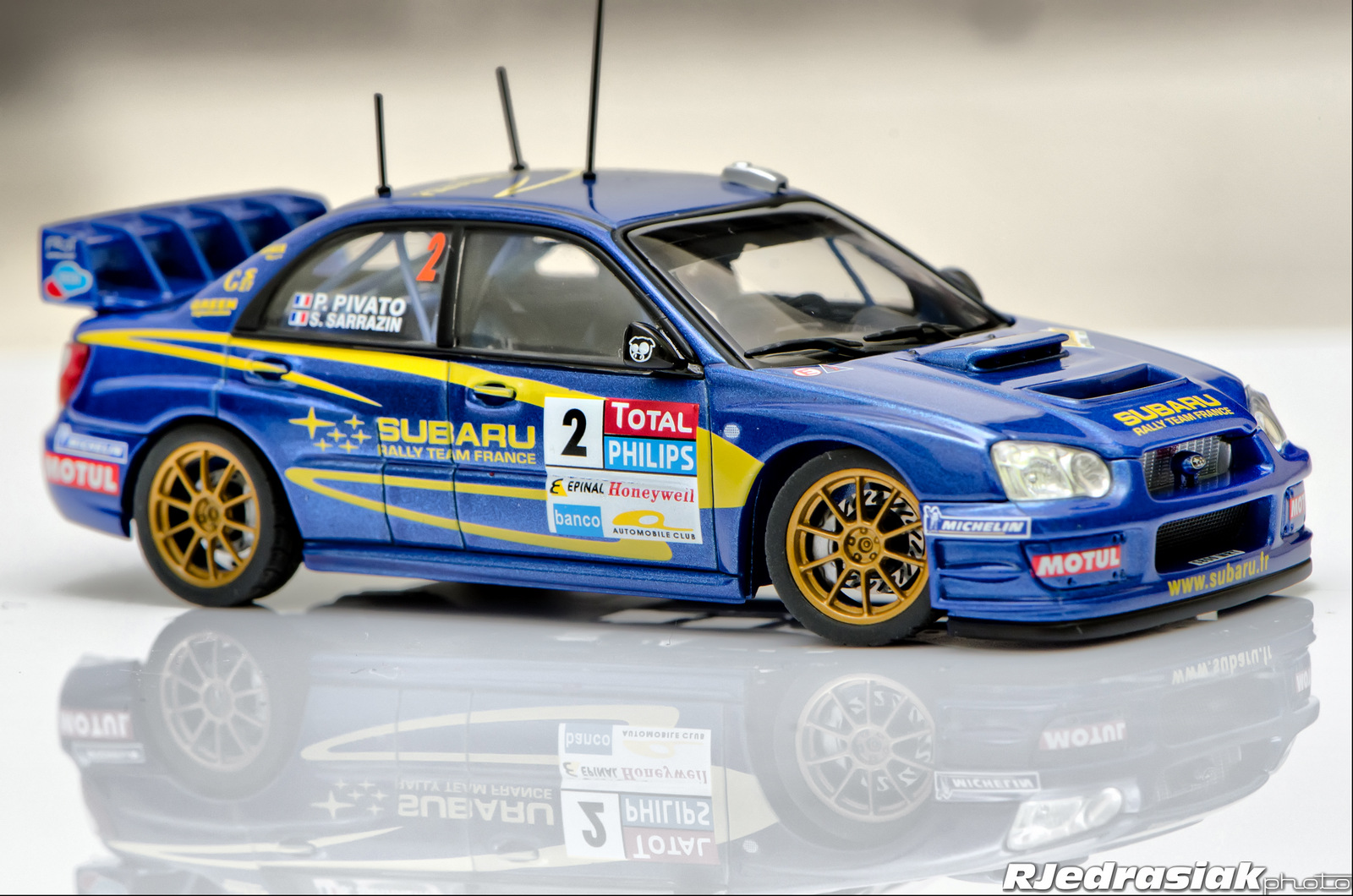 Miniatury rajdowe Subaru Impreza WRC S9 mod. '03 [AUTOart]