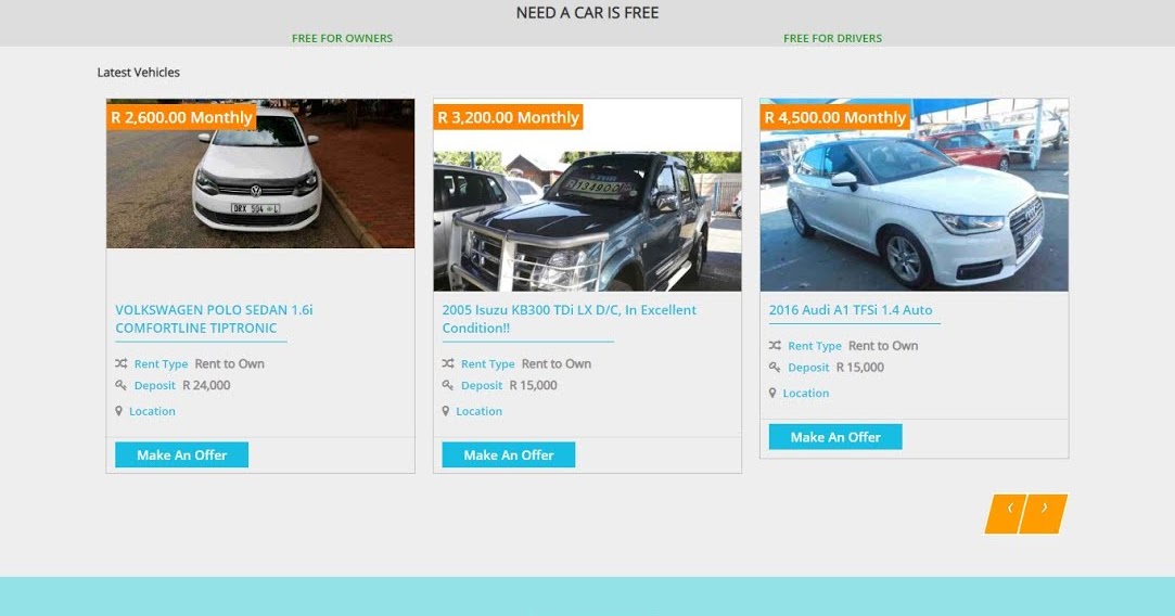 Cars For Blacklisted