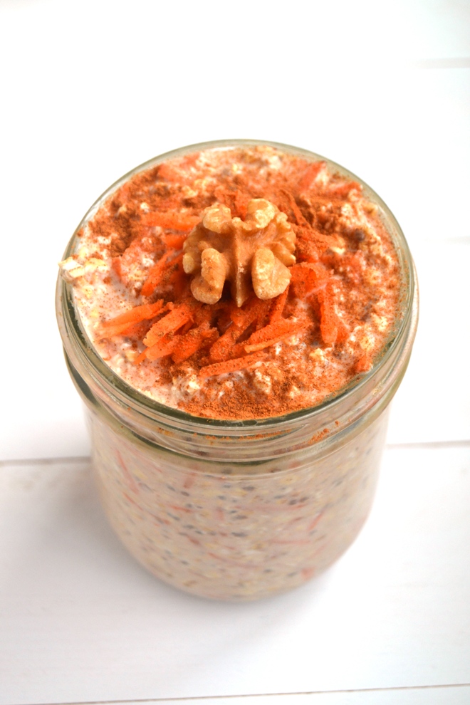 Peanut Butter and Banana Overnight Oats take 5 minutes of prep time the night before and you will have a delicious breakfast ready to go in the morning!