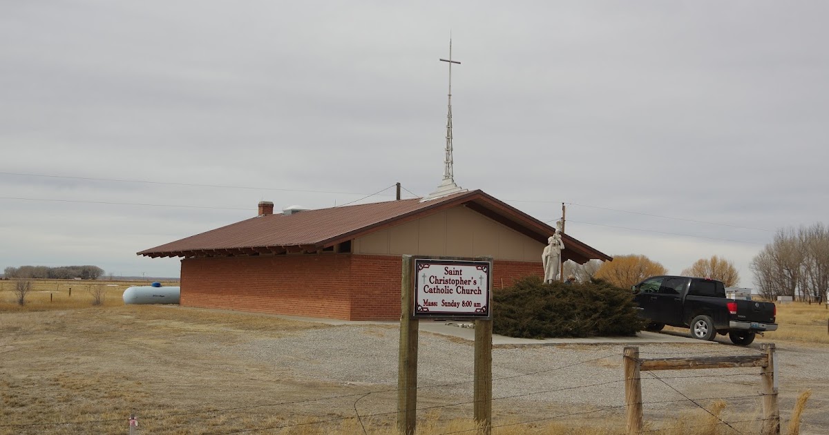 Churches of the West St. Christopher's Catholic Church, Eden Wyoming