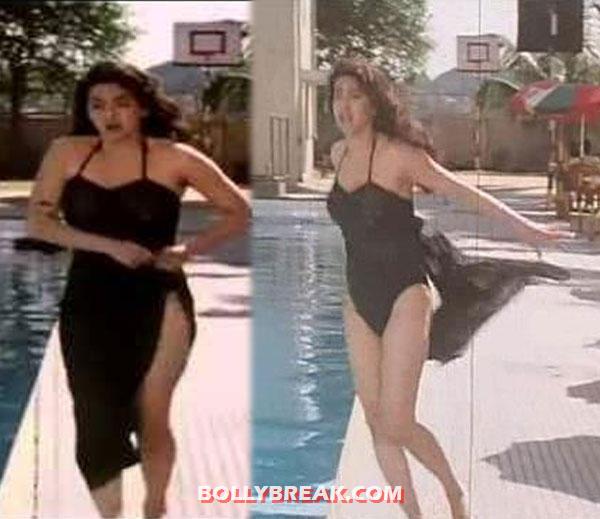 Juhi Chawla in bikini - (4) - Famous Bollywood Actresses in Bikini
