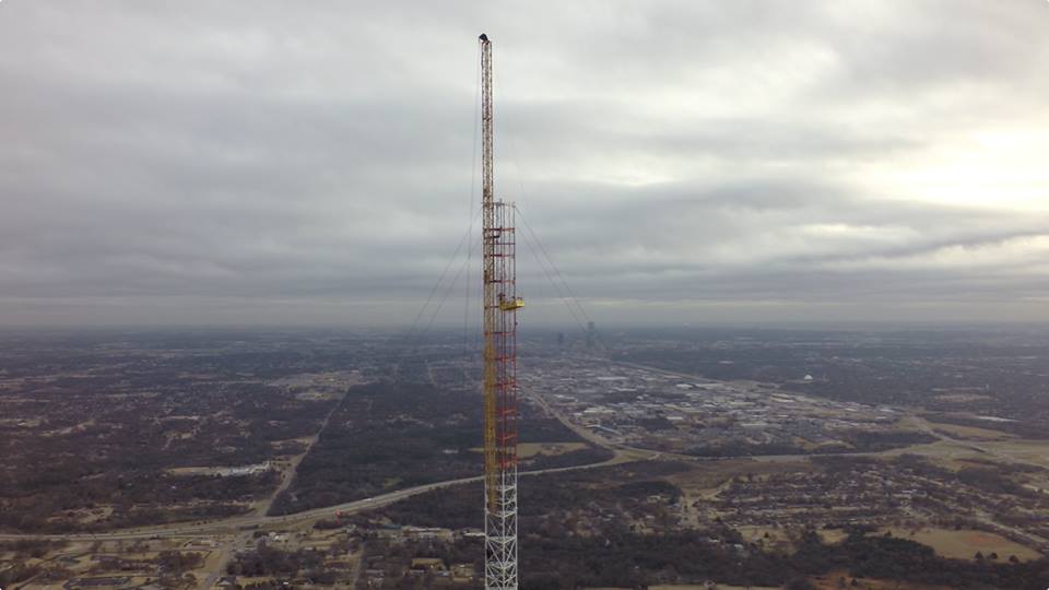 Amazing Or Funny Climbing 1500 Foot TV Tower KWTV Channel 9 Oklahoma Amazing Or Funny Climbing 1500 Foot TV Tower KWTV Channel 9 Oklahoma