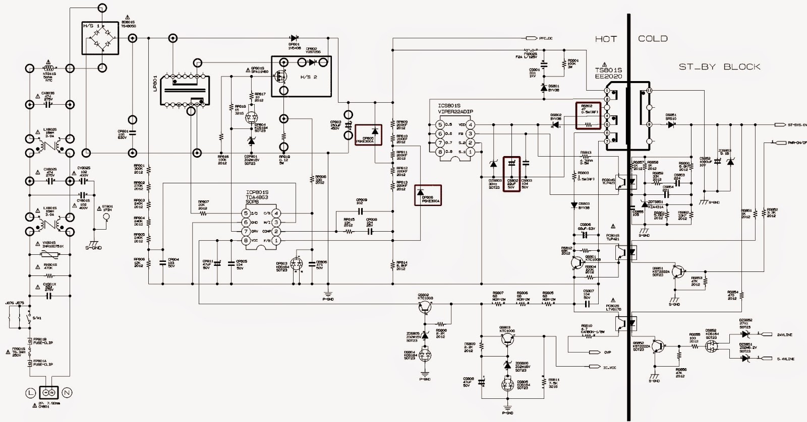 Electro help: SAMSUNG BN-96 SCHEMATIC - Bordeaux - Ver-1 and Ver2 - LCD ...