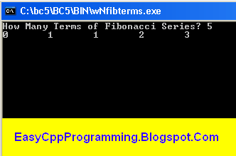 Explanation of Fibonacci Series n Terms Program ~ C++ Tutorial With ...