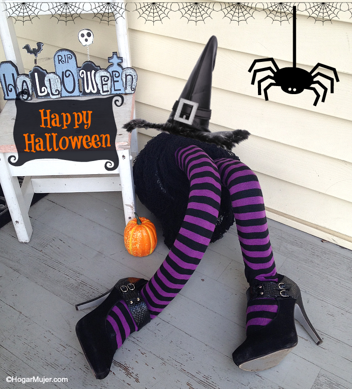 Piernas para decorar tu hogar en Halloween