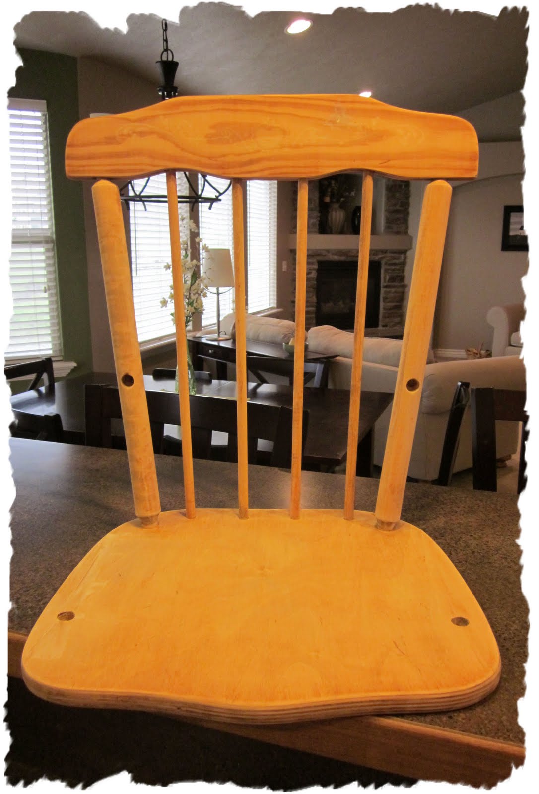Eclectic Nut: Antique Child's Rocker Makeover