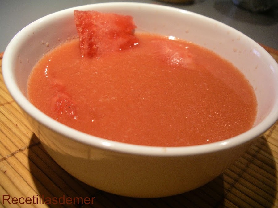 Recetillasdemer. Gazpacho