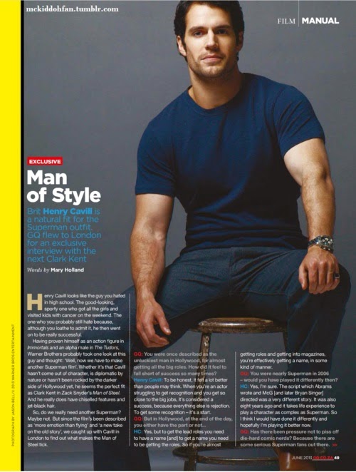 Lane & Kent News Henry Cavill in 2 covers of Details Magazine (June