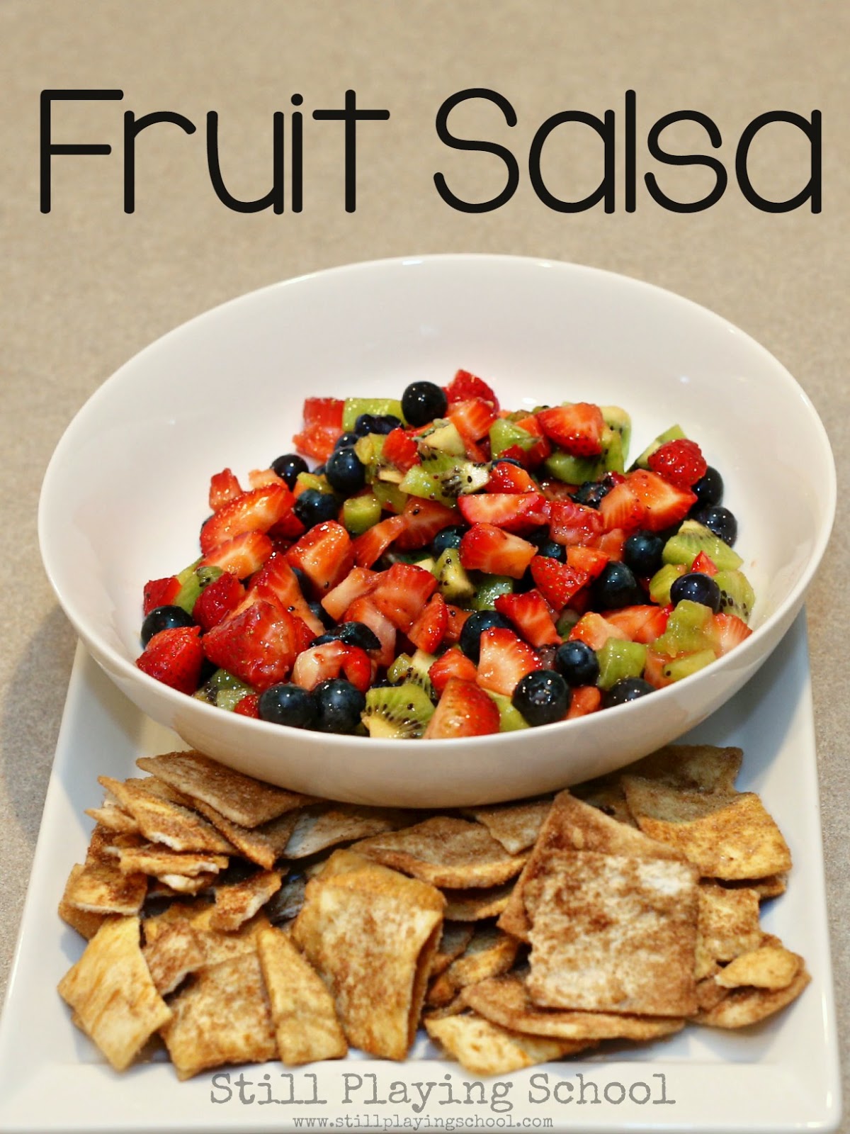 Fruit Salsa Recipe for Kids Still Playing School