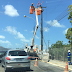 Cosern bloqueia uma faixa das duas existentes no desvio da BR101. Caos total no trecho