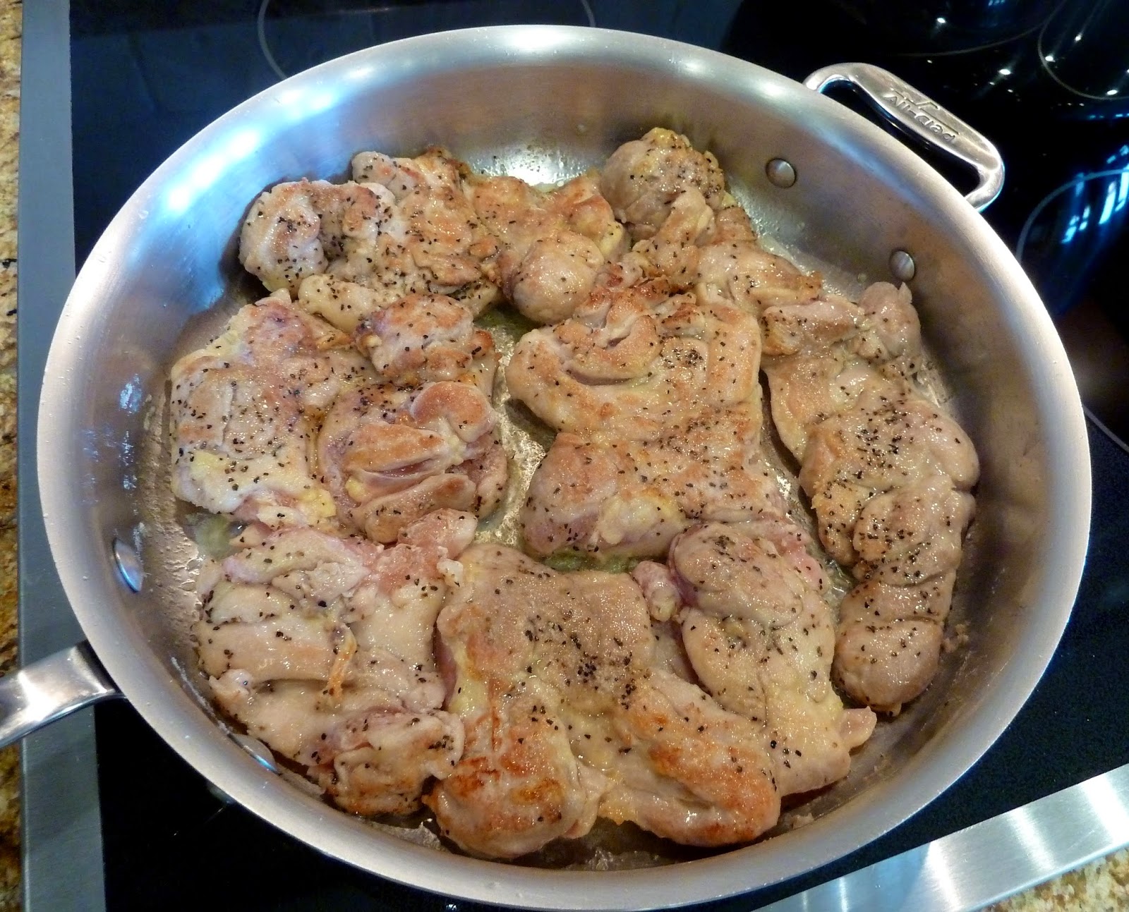 Cracked Pepper Chicken with Shallots
