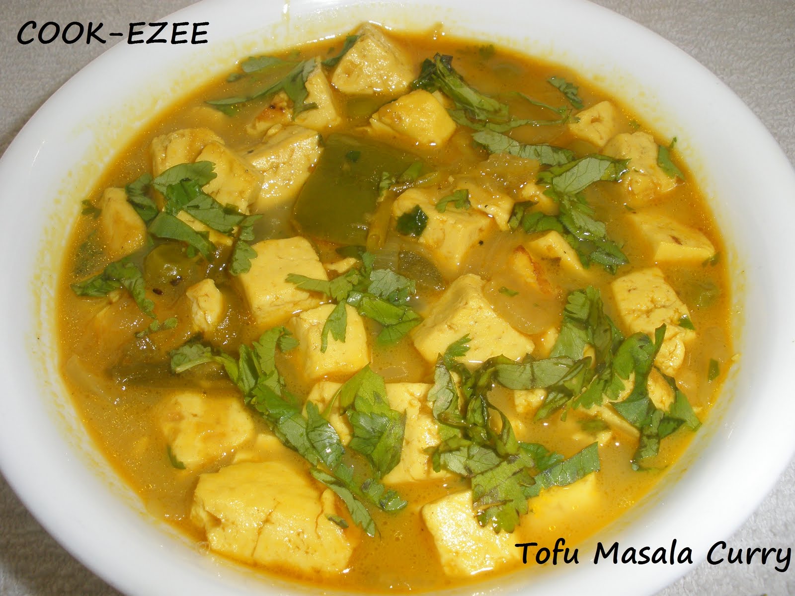 COOKEZEE Tofu Masala curry