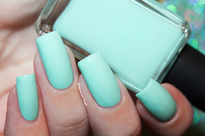 Swatch of the nail polish "Sweet Mint" from Enchanted Polish