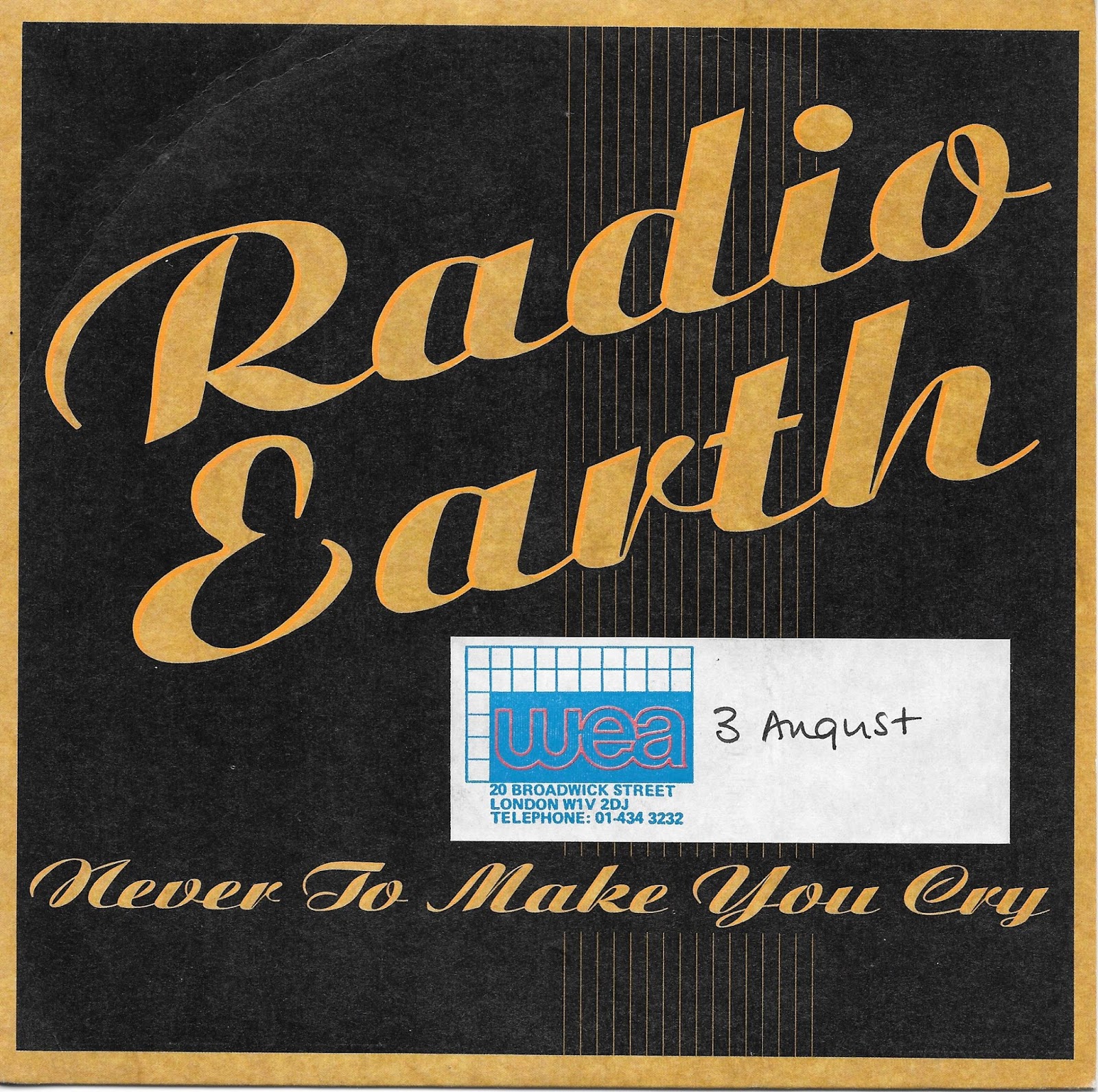 MINE FOR LIFE Radio Earth Never To Make You Cry
