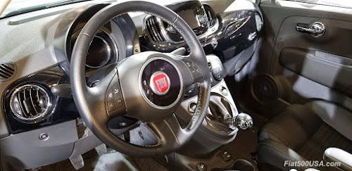 Fiat 500 Urbana steering wheel