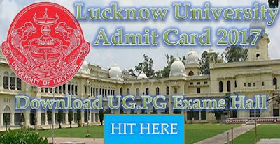 Lucknow University Admit Card