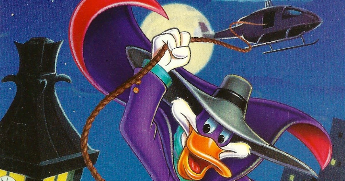 My Favorite Disney Postcards Darkwing Duck