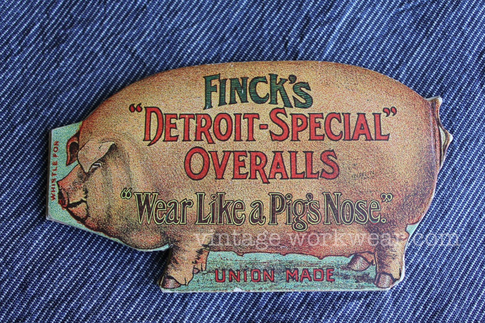 vintage workwear: Antique FINCK'S 