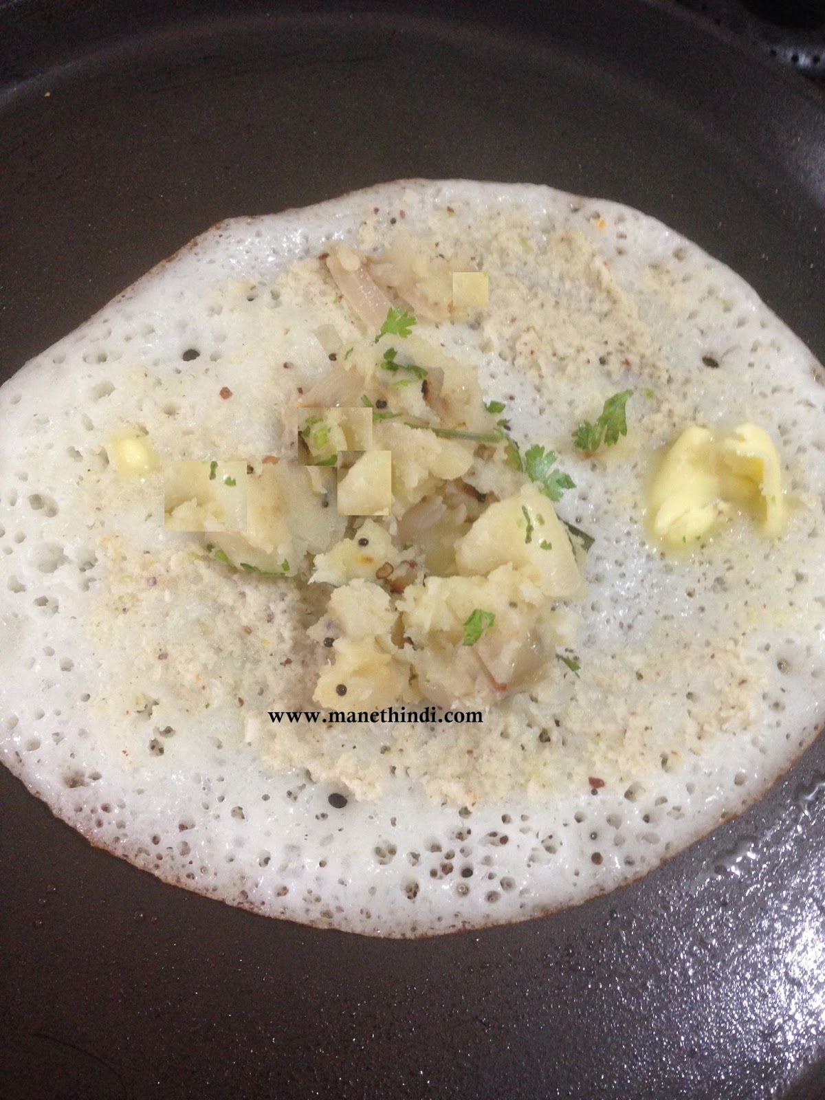 Davangere Benne Masala Dosa