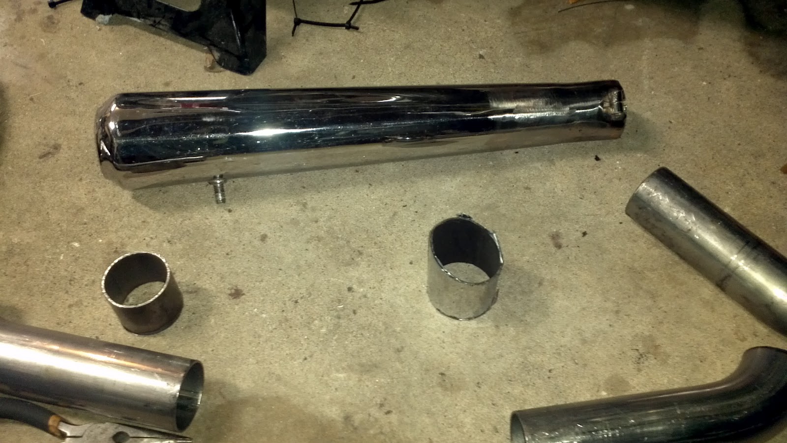 Cafe Trumpet Exhaust cont.