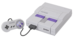 Super Nintendo (SNES) games console