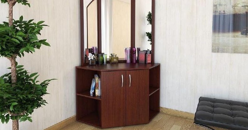 30 Small Corner Dressing Table Designs For Bedrooms 2019