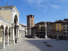 The beautiful Piazza della Libertà is one of the features of the Friulian city of Udine