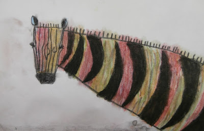 chalk pastel and charcoal art for kids