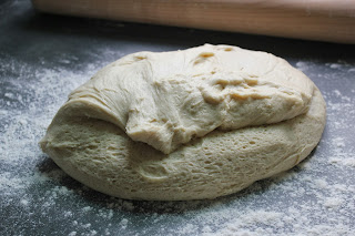 Dough for apple cinnamon loaves