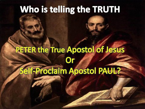 The Truth! (let the bible speak and the truth be known!): Paul vs Jesus ...
