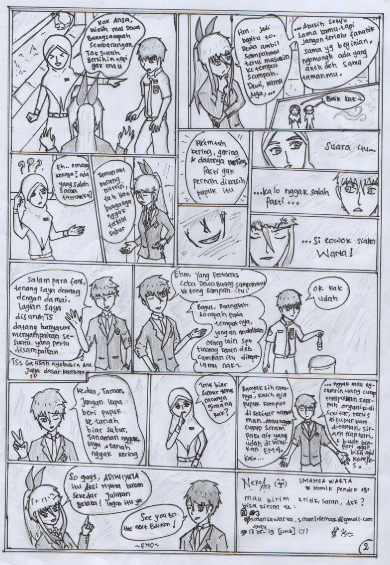 Scouting Legion Komik Pendek Bertema Lingkungan &amp; ADIWIYATA