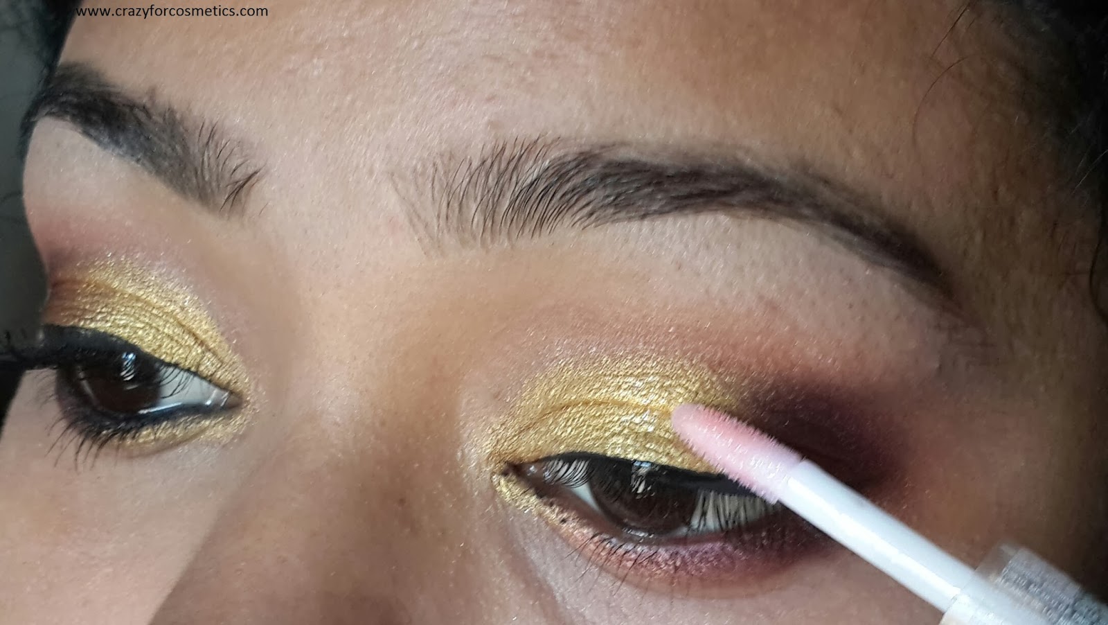 arabic inspired eyeshadow tutorial-arabic makeup