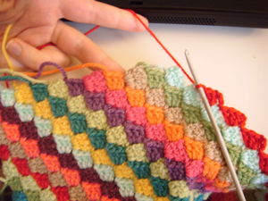 かぎ針編み簡単ブランケットの作り方-Crochet and Me かぎ針編みの編み 