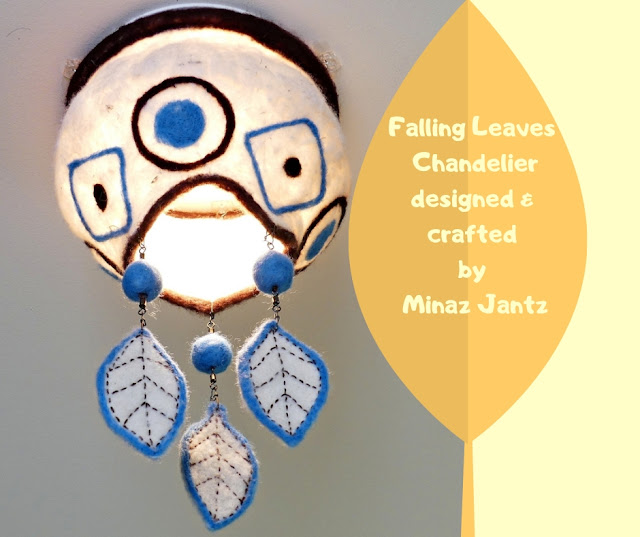 Falling Leaves Chandelier designed by Minaz Jantz