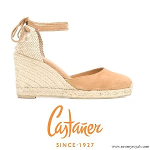 Kate Middleton wore Castaner Carina canvas wedge espadrilles