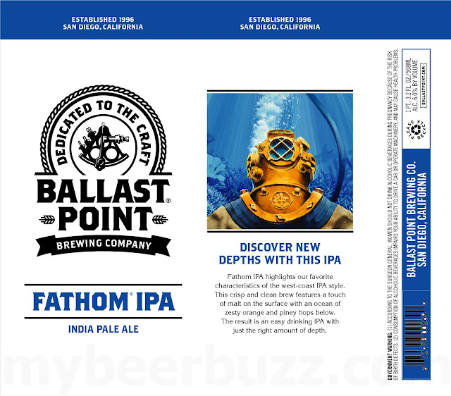 Ballast Point Fathom IPA Coming To 19.2oz Cans