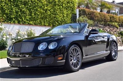 2011 Bentley Continental GTC Speed Convertible