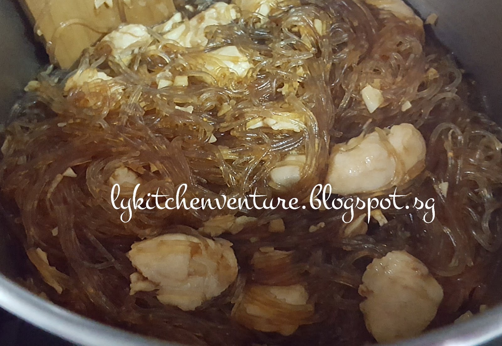 LY's Kitchen Ventures Fried Tang Hoon (Fried Glass Noodles)