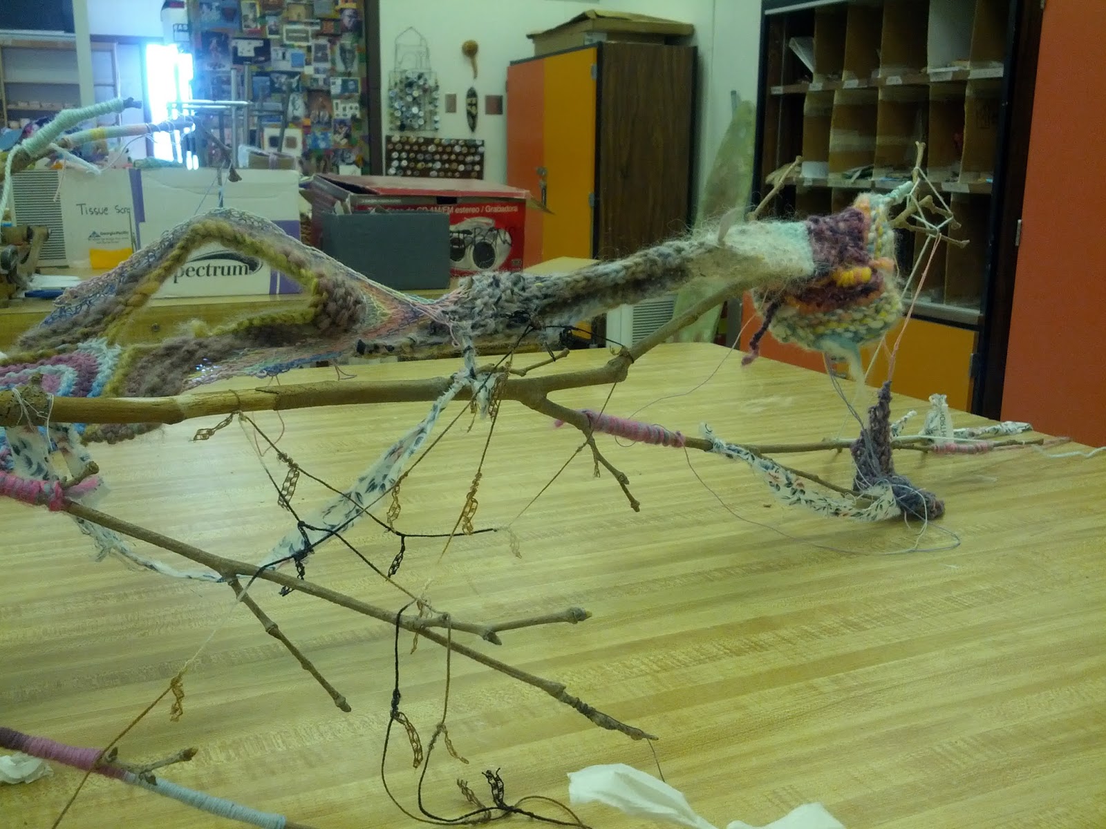 Rikachuuable Twig Sculpture Progress