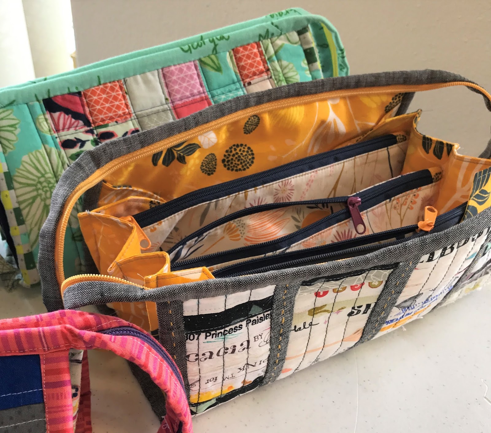 Emerald Coast Modern Quilt Guild Sew Together Bag