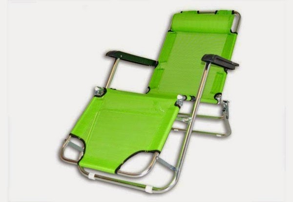 The relax deck with tilt function for a real relaxation!
